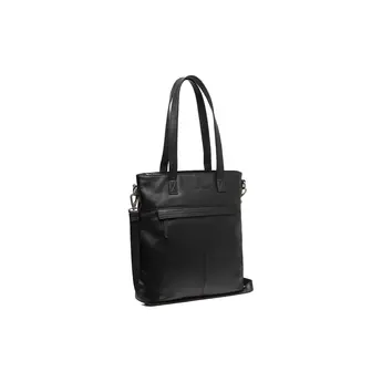 The Chesterfield Brand stijlvolle leren shopper met 15 inch laptopvak