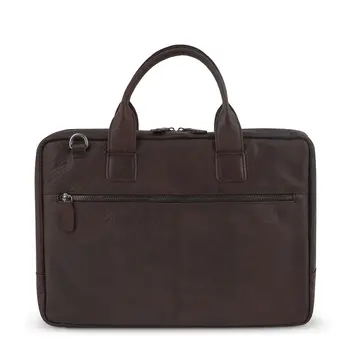 Plevier prachtige lederen 15.6" laptoptas