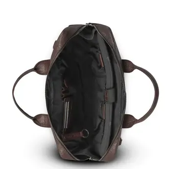 Plevier prachtige lederen 15.6" laptoptas