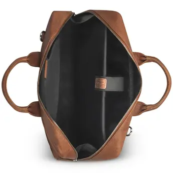 Plevier prachtige lederen 16" laptoptas