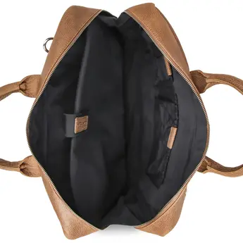 Plevier prachtige lederen 17.3" laptoptas