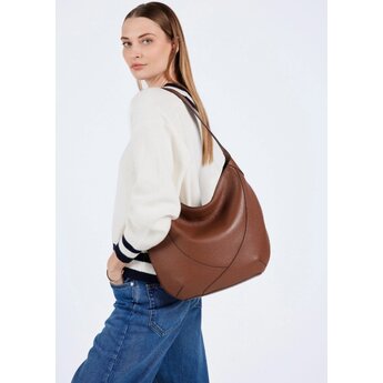 Smaak Amsterdam prachtige leren damestas, schoudertas