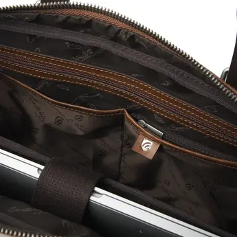 Castelijn & Beerens prachtige leren 15.6 inch laptoptas