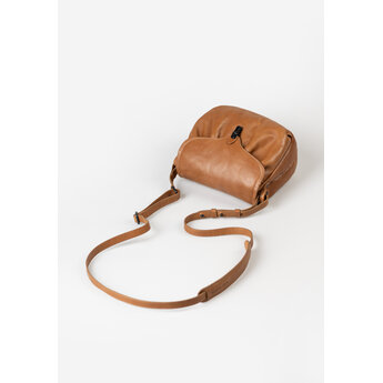 Aunts & Uncles prachtige lederen damestas, schoudertas