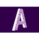 Cristallo Design Zacht, Letter A