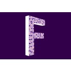 Cristallo Design Zacht, Letter F