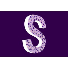 Cristallo Design Zacht, Letter S