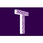 Cristallo Design Zacht, Letter T