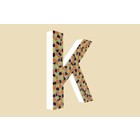 Cristallo Design Warm, Letter K