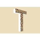 Cristallo Design Warm, Letter T