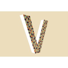 Cristallo Design Warm, Letter V