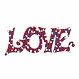 Cristallo LOVE Wit-Paars-Rood Mozaiek pakket PREMIUM