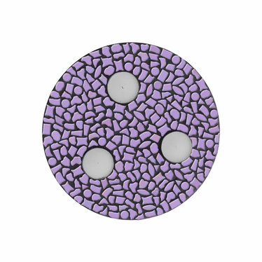 Cristallo Waxinelichthouder Uni Violet Mozaiek pakket PREMIUM