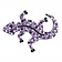 Cristallo Mozaiek pakket Gekko Wit-Paars-Violet