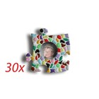 Cristallo Mini-fotolijstjes 30 stuks CIRKEL mozaiekpakket MIX