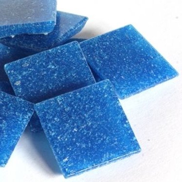 Cristallo Mozaieksteentjes 2 x 2 cm 75 stuks Blauw