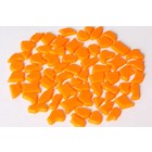 Cristallo Kunststof mozaiek-steentjes ca. 500 gram ORANJE