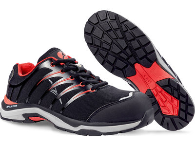 Albatros Twist Red WNS LOW 64.521.0 S1P, ESD HRO SRC werkschoen voor dames