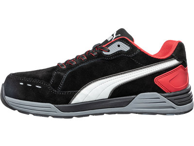 Puma Safety Airtwist Black-Red Low