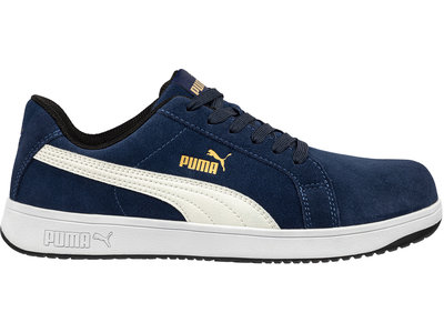 Puma Safety Iconic Suede Navy Low S1PL