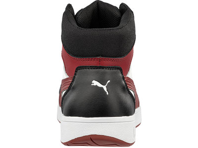 Puma Safety Frontcourt Mid Black/Red S3 ESD