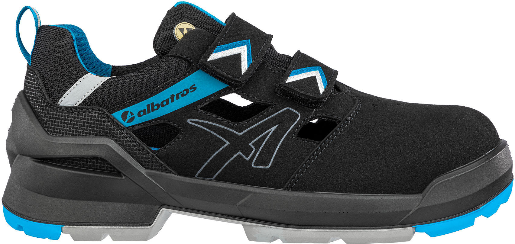 Forge Air ESD Black/Blue S1 Low