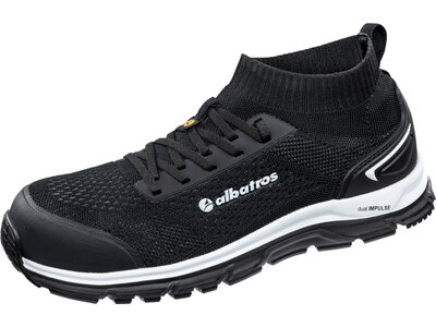 Albatros Soksneaker Ultimate Impulse Black Low, S1P ESD HRO SRA