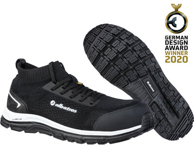Albatros Soksneaker Ultimate Impulse Black Low, S1P ESD HRO SRA