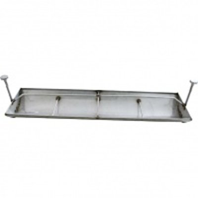 Lange trog RVS