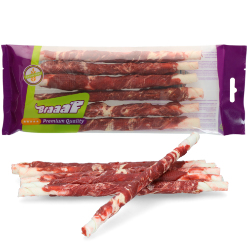 Braaaf Braaaf Twister 21 cm beef and fish Braaaf Braaaf Twister 21 cm beef and fish