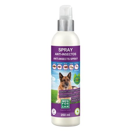 Menforsan Spray tegen insecten op natuurlijke basis geschikt voor honden