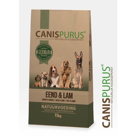 Canis Purus  Koud geperste brok van Eend & lam