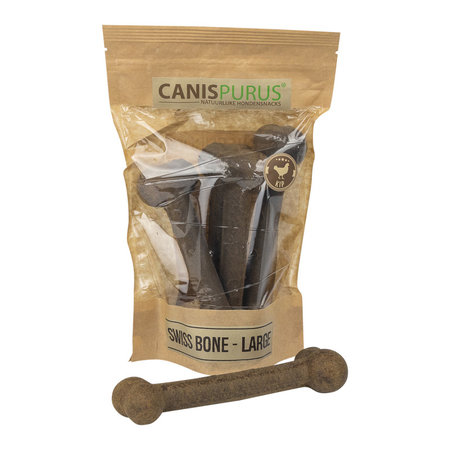 Canis Purus Swiss Bone 100% natuurlijke kauwbot met bio-kip