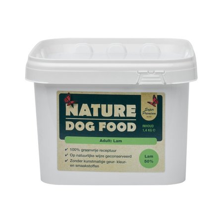 Nature Dogfood  Nature Dogfood graanvrije hondenbrok met lam & munt