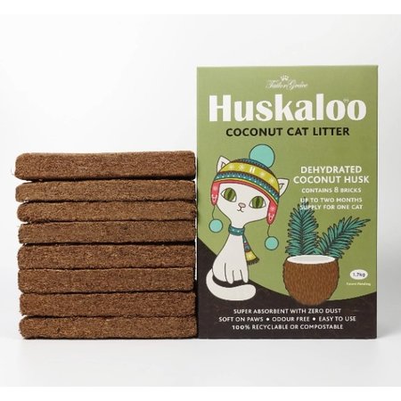 Huskaloo super absorberende 100% recyclebare lichtgewicht kattenbakvulling