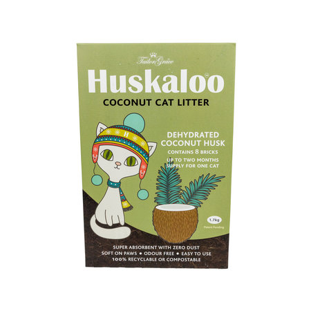Huskaloo super absorberende 100% recyclebare lichtgewicht kattenbakvulling