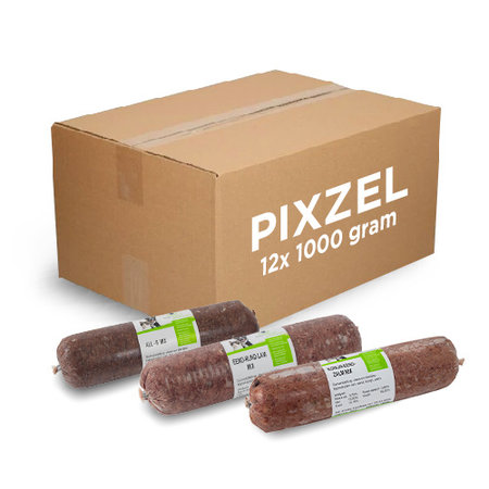 Ozzlesfreshfood TIJDELIJK NIET LEVERBAAR |  Assortimentsdoos Pixzel 12 KG