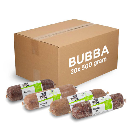 Ozzlesfreshfood TIJDELIJK NIET LEVERBAAR | Assortimentsdoos Bubba  10 KG