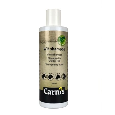 Carnis Carnis Shampoo voor honden met een witte vacht