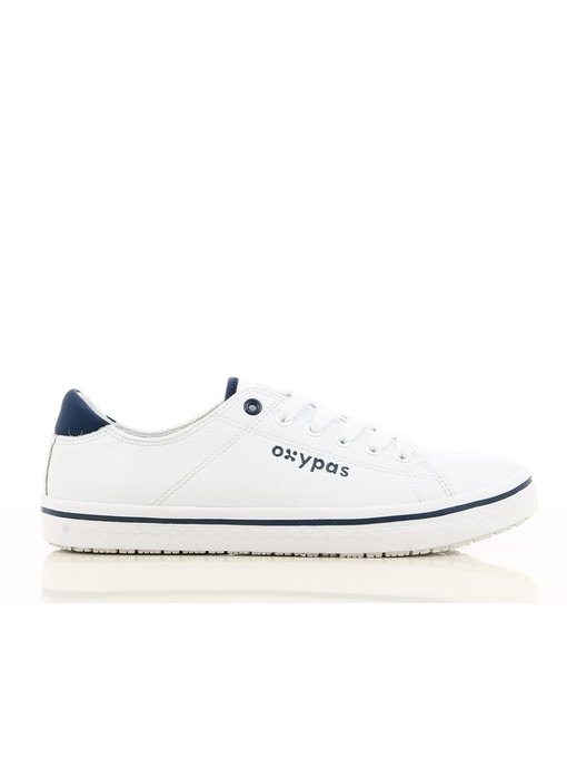 oxypass Oxypas Sneaker leer Clark Wit