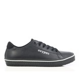 oxypass Oxypas Sneaker leer Clark Zwart