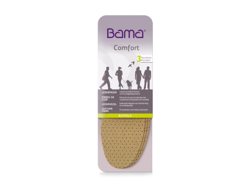 Bama Buffalo Inlegzool / 00275 Naturel