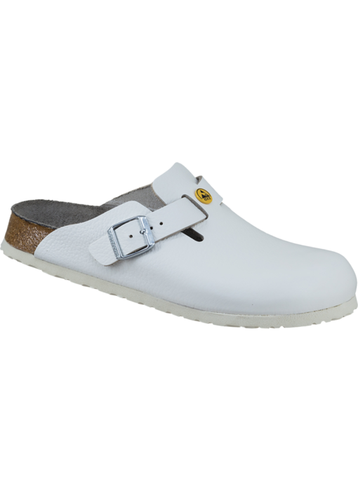 Birkenstock Heren Muil Boston ESD 54273 Wit