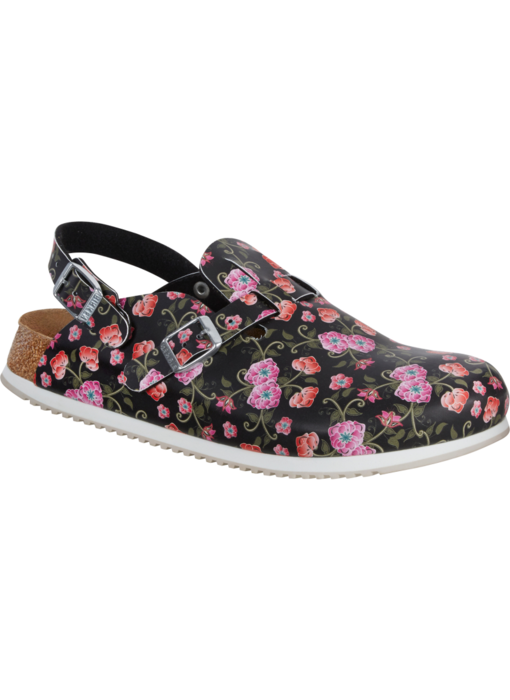 Birkenstock Dames Muil Kay SL 54292 Zwart Rozen