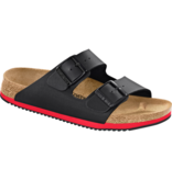 Birkenstock Heren Muil Arizona SL 54254 Zwart/Rood