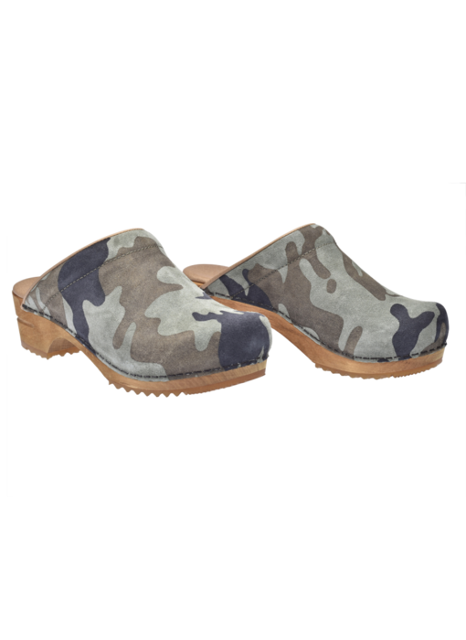 Sanita Soldi 477109 Geprint Suede Camouflage