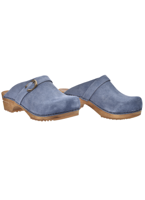 Sanita Hedi 457190 Suede Blauw