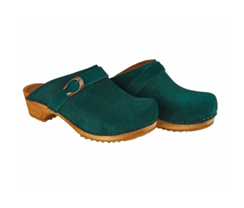 Sanita Hedi 457190 Suede Donkergroen