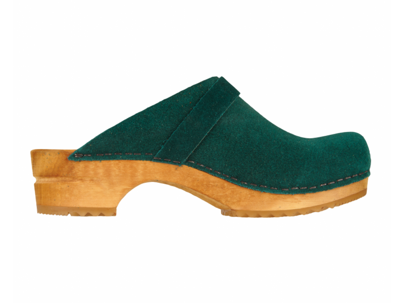 Sanita Hedi 457190 Suede Donkergroen