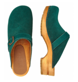 Sanita Hedi 457190 Suede Donkergroen